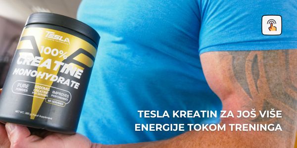 Tesla kreatin za još više energije tijekom treninga
